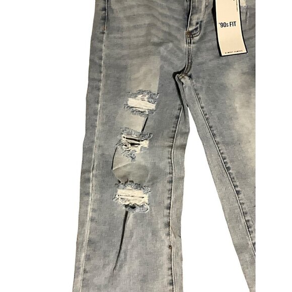 WOMEN’S Distressed 90s fit Jeans Size 5 - Picture 5 of 12